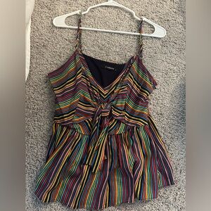 Rainbow Tank Blouse